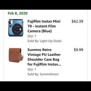 Instax mini 70 camera